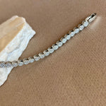 Serelune | White Gold Plated Bracelet