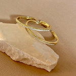 Veyro | Gold Plated Bangle