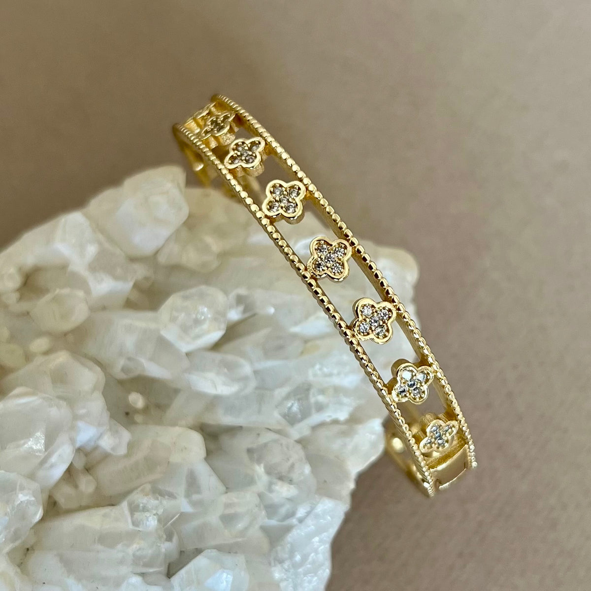 Kate | Gold Plated Bangle