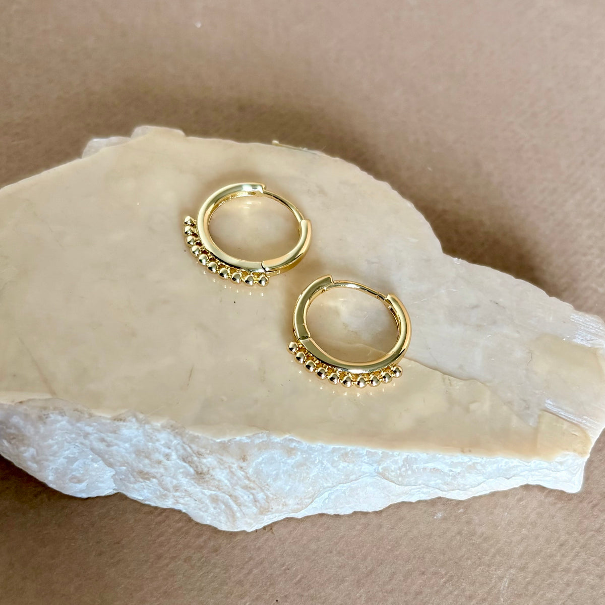 Laurette | Gold Plated Earrings