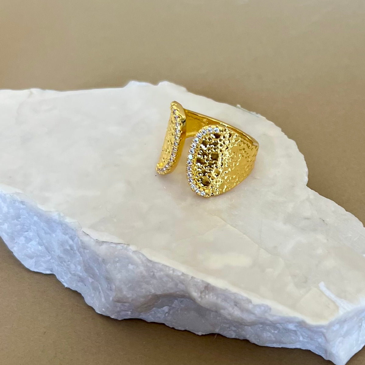 Sunessa | Gold Plated Ring