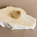 Flora 03 | Gold Plated Ring