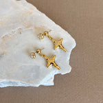 Belisar | Gold Plated Earrings
