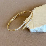 Chyodo 05 | Gold Plated Bangle