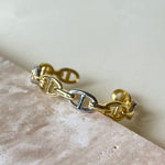 Rete | Gold Plated Bangle