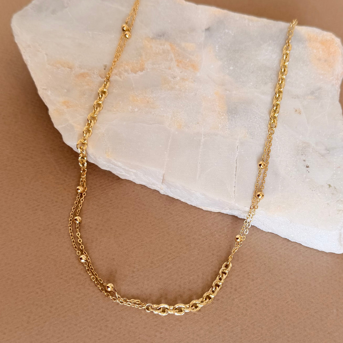 Farlisse | Gold Plated Necklace