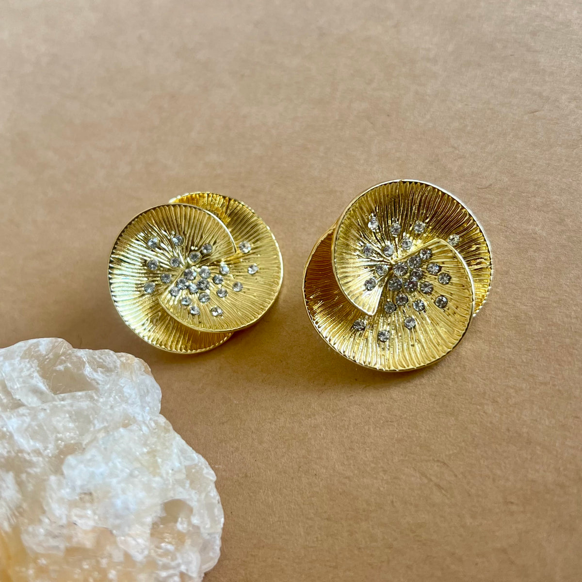 Gia | Gold Plated Earrings