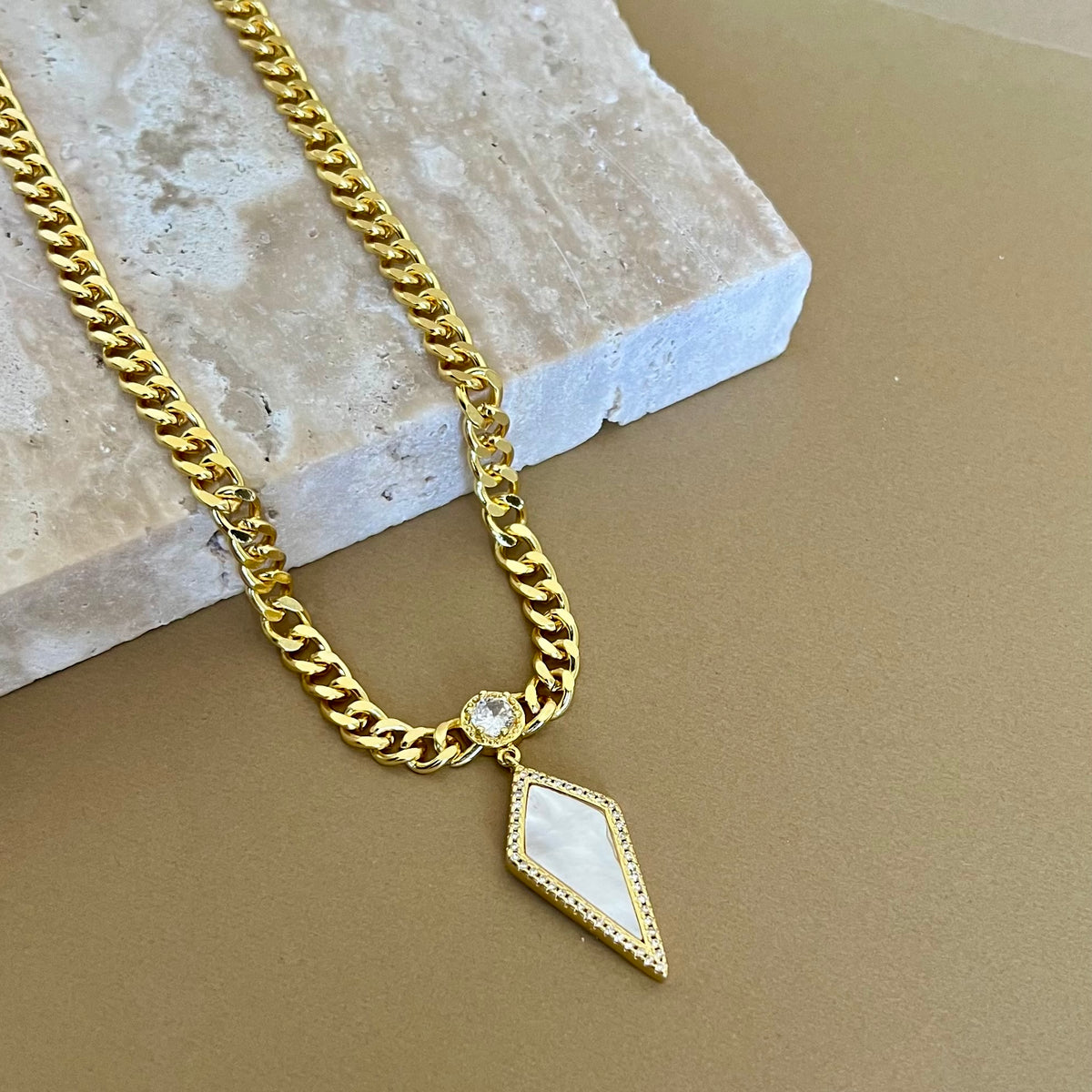 Dama | Gold Plated Necklace