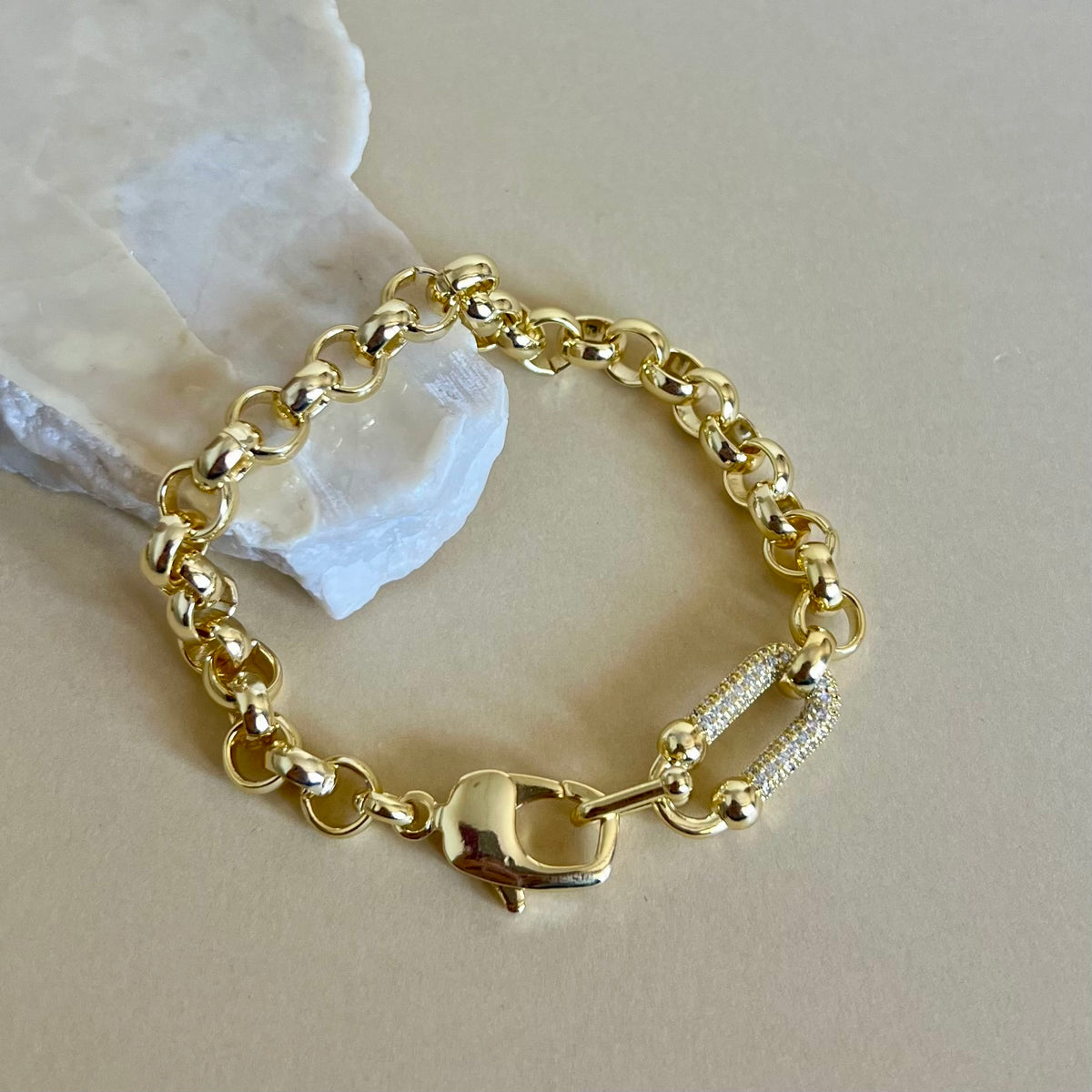 Orvessa | Gold Plated Bracelet