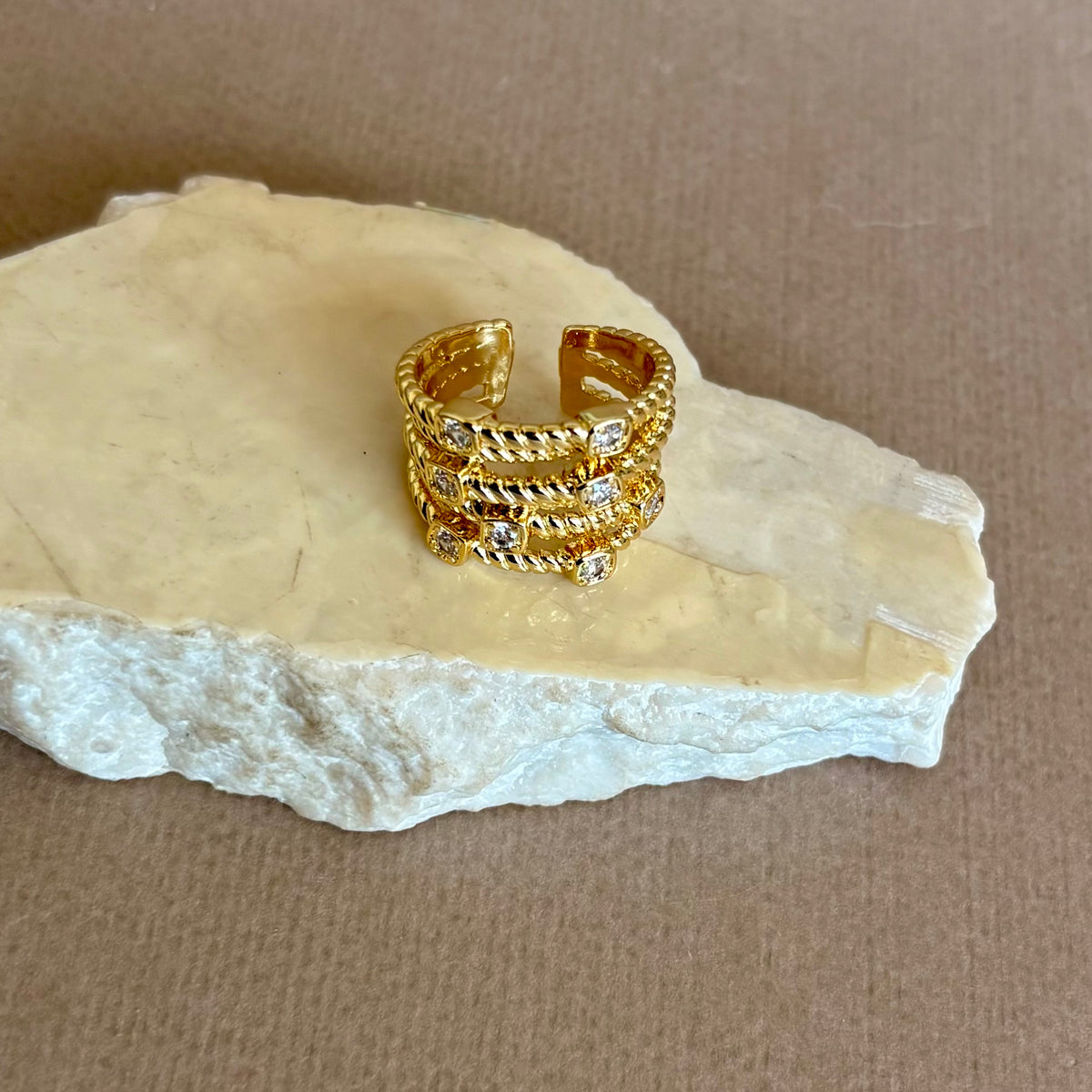 Melora | Gold Plated Ring