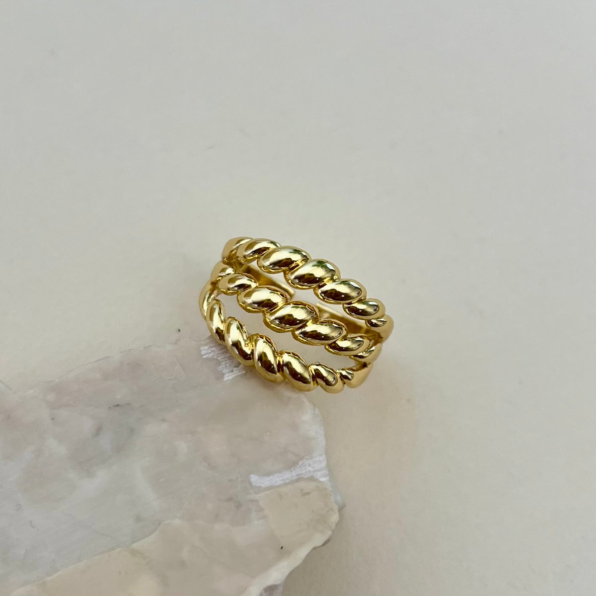 Emirel | Gold Plated Ring