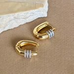 Gunzy 03 | Gold Plated Earrings