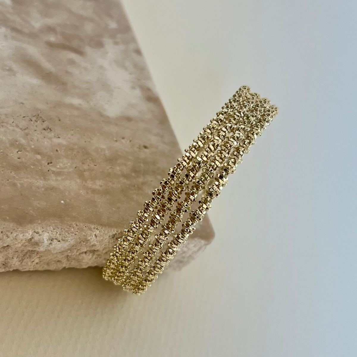 Dioro | Gold Plated Bangle