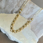 Evia 02 | Gold Plated Necklace