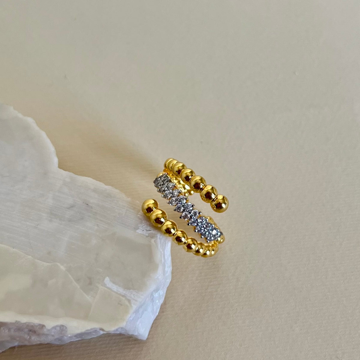 Oravia | Gold Plated Ring