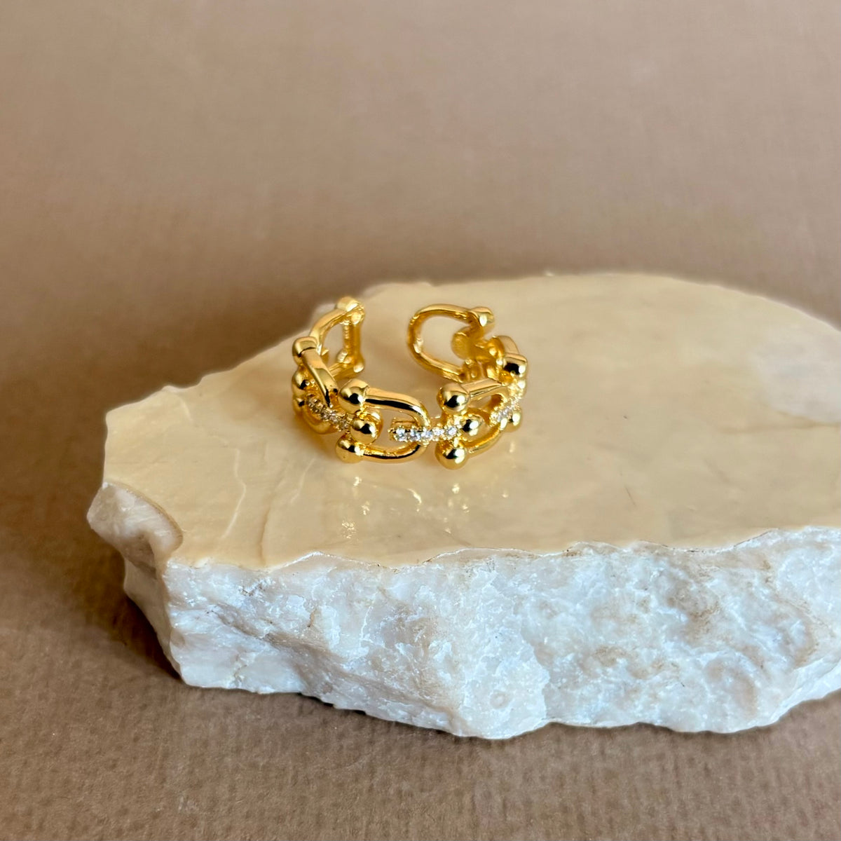 Astrell 02 | Gold Plated Ring