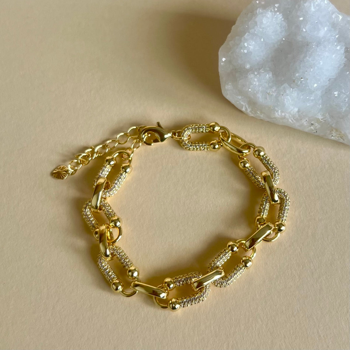 Polina 05 | Gold Plated Bracelet