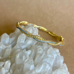 Bianca | Gold Plated Bangle
