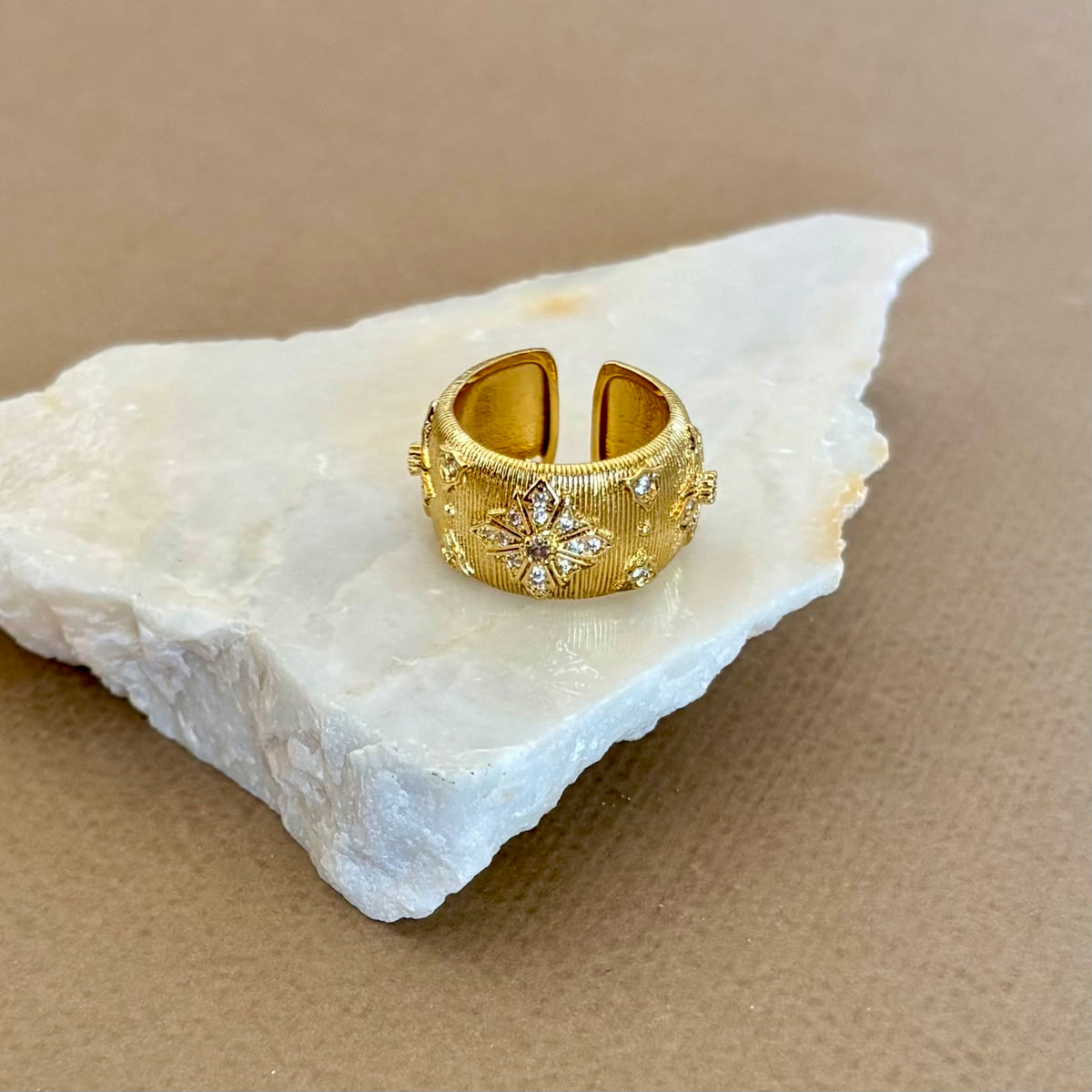 Atolka | Gold Plated Ring