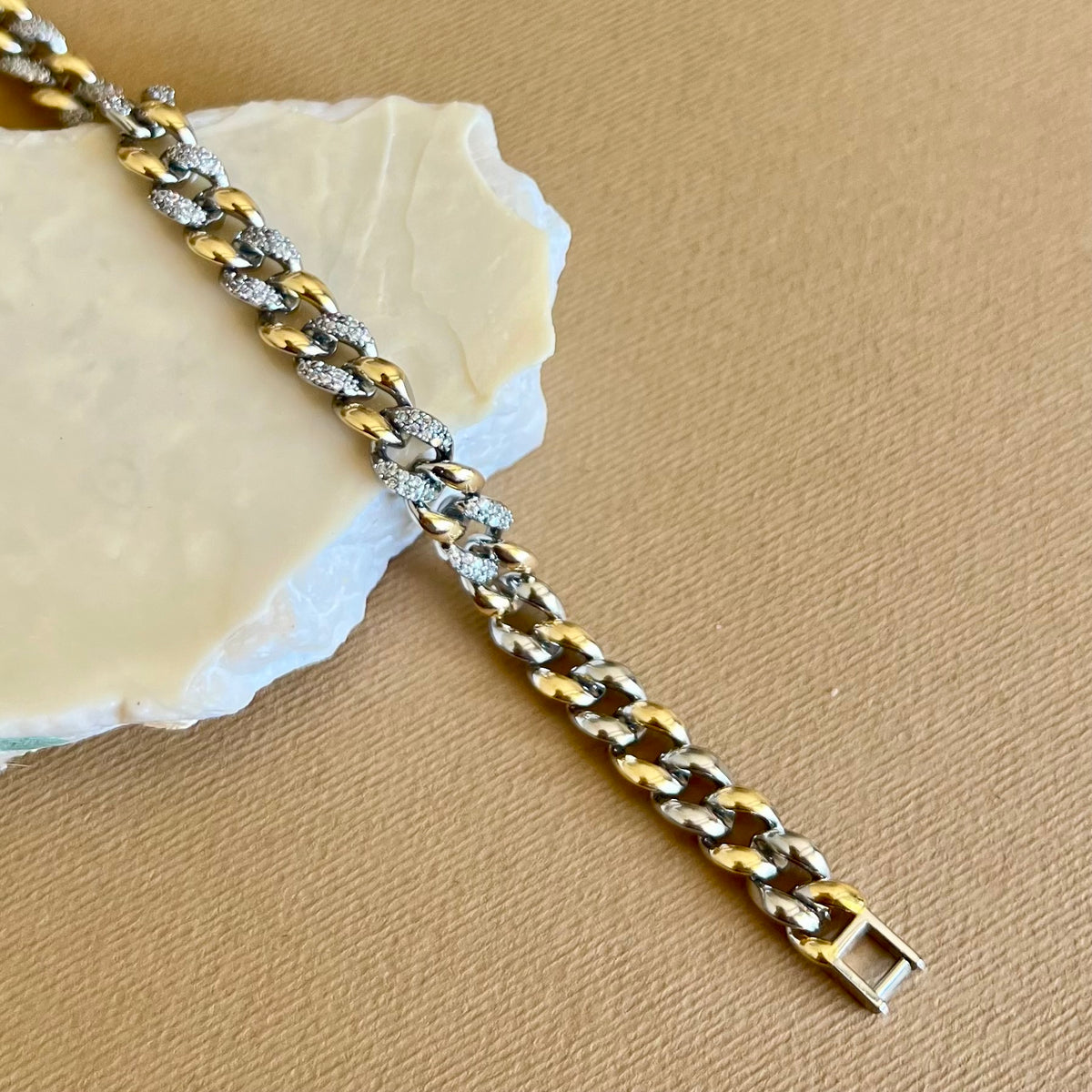 Glacita | Gold Plated Bracelet