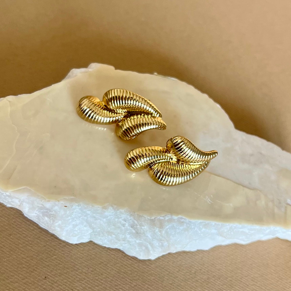 Orah | Gold Plated Earrings