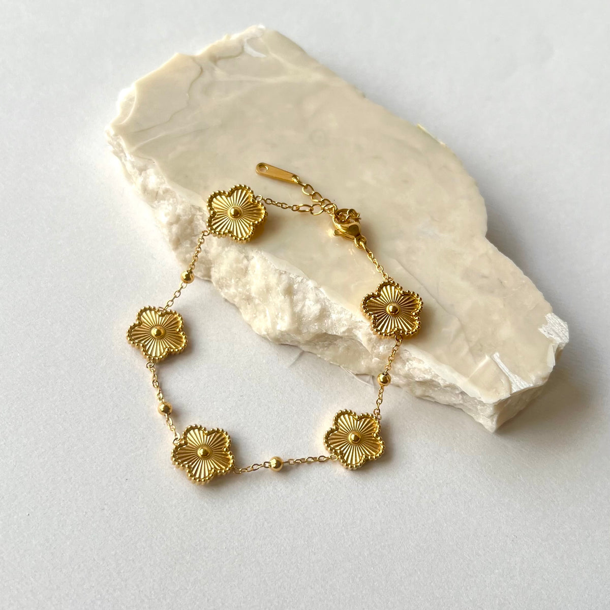 GOLD CLEEF | Gold Plated Bracelet