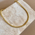 Vela 04 | Gold Plated Necklace
