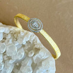 Kiva 02 | Gold Plated Bangle