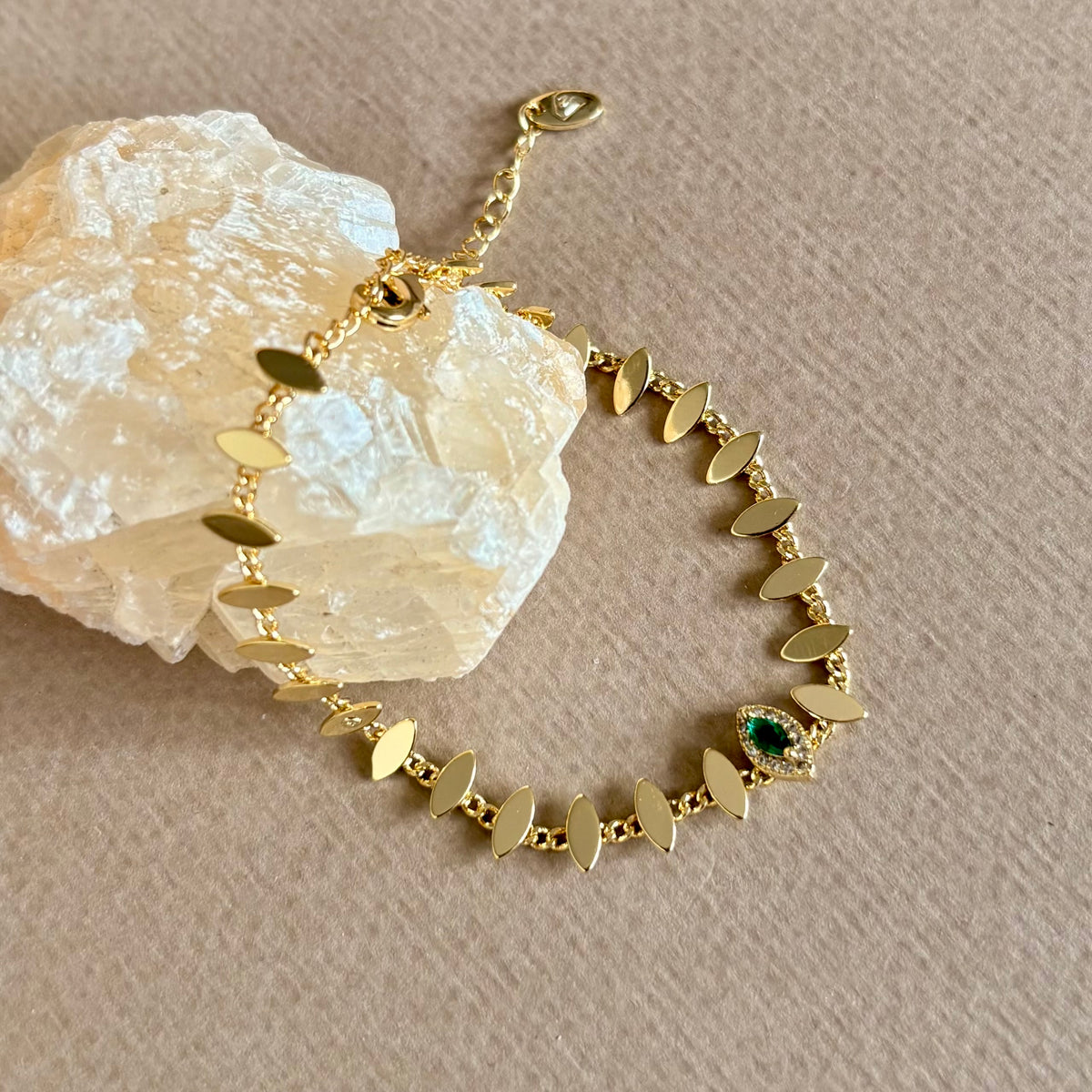 Symbol | Gold Plated Bracelet