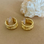 Amuled | Gold Plated Earrings