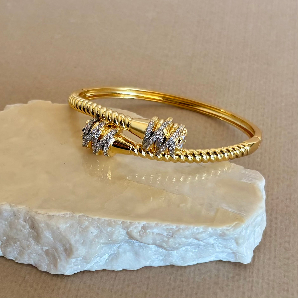Corenya | Gold Plated Bangle