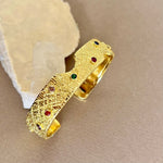 Layali | Gold Plated Bangle