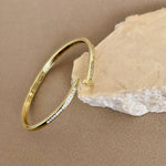 Valmirel | Gold Plated Bangle