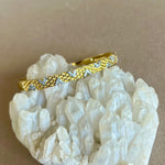 Trovina 02 | Gold Plated Bangle is