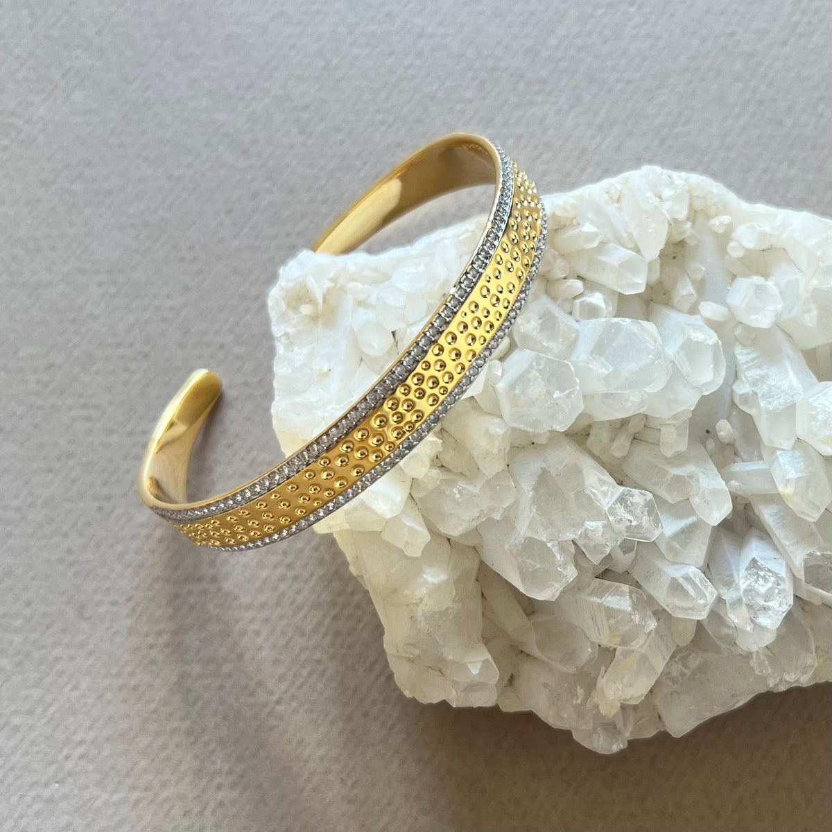 Nova | Gold Plated Bangle