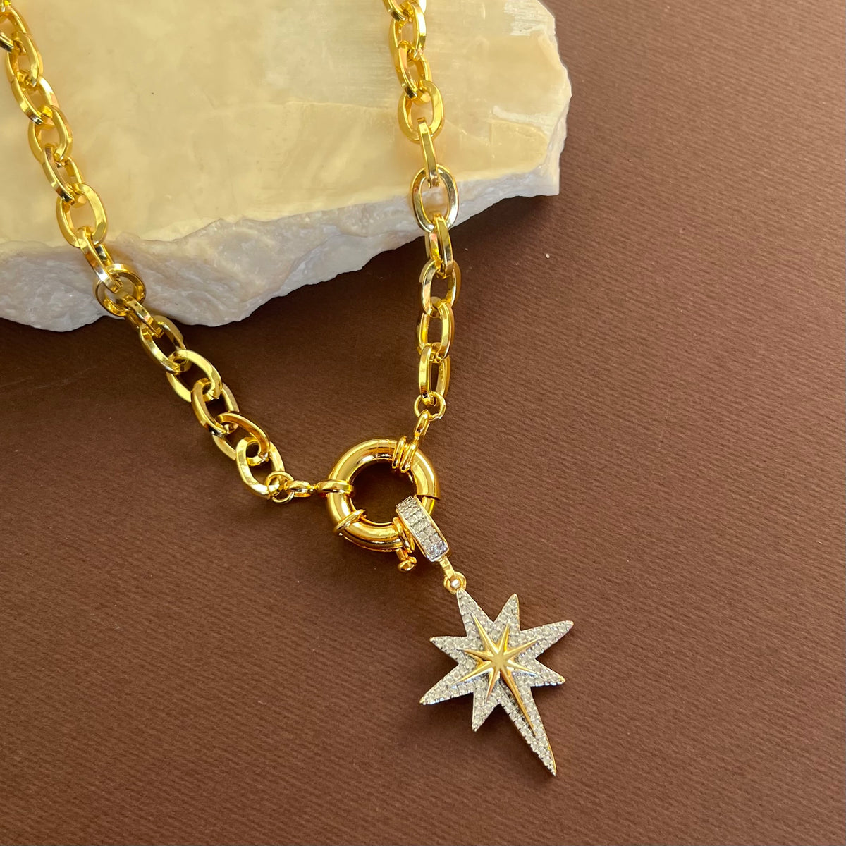 Estrella 07 | Gold Plated Necklace