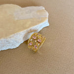 Yurane 03 | Gold Plated Ring
