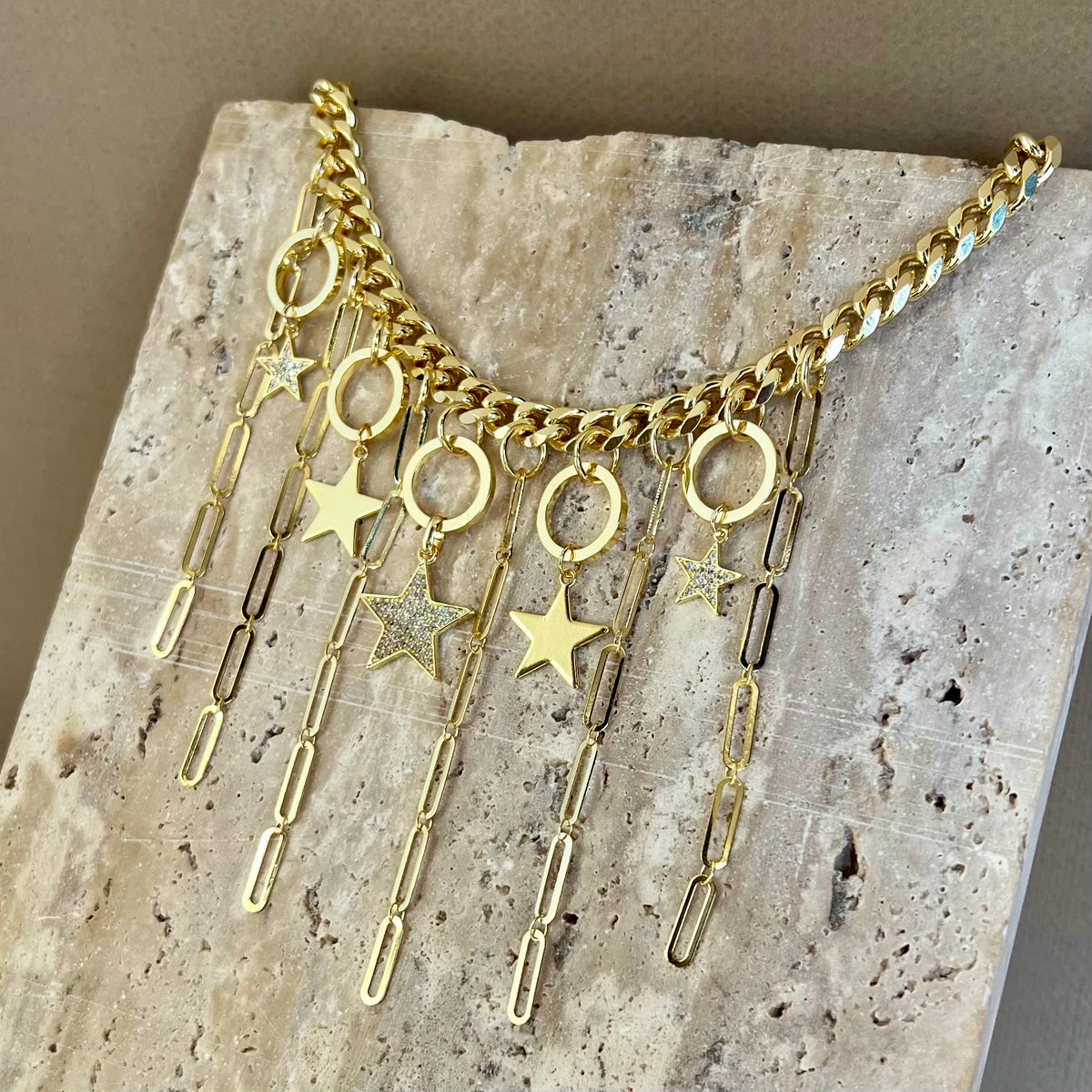 The Iconic | Gold Plated Necklace