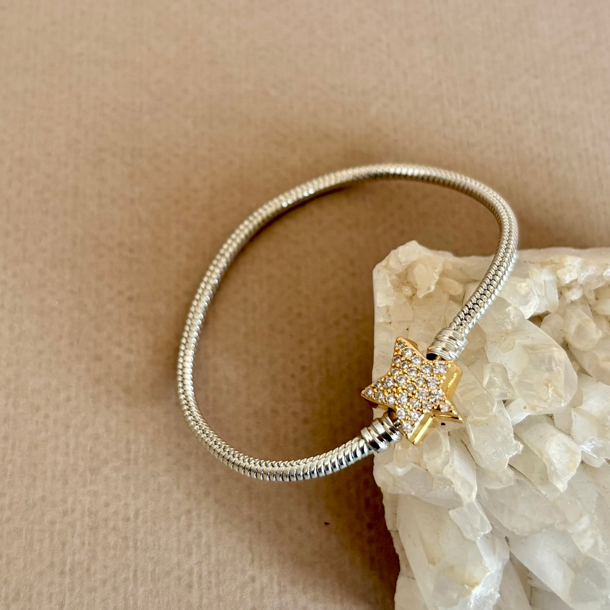 Chicdora 03 | White Gold Plated Bracelet