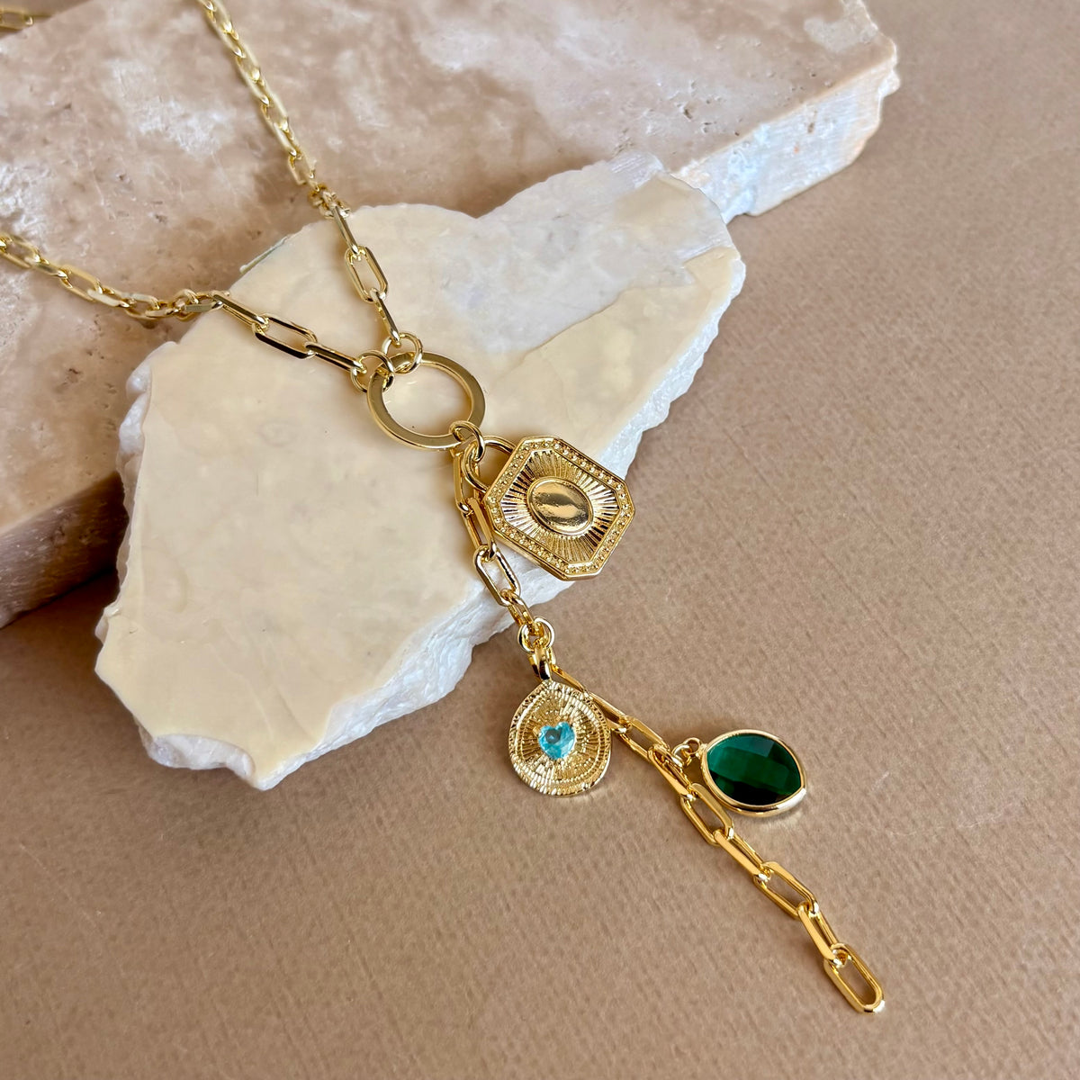 Fiorena | Gold Plated Necklace