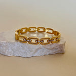 Gleamira | Gold Plated Bangle