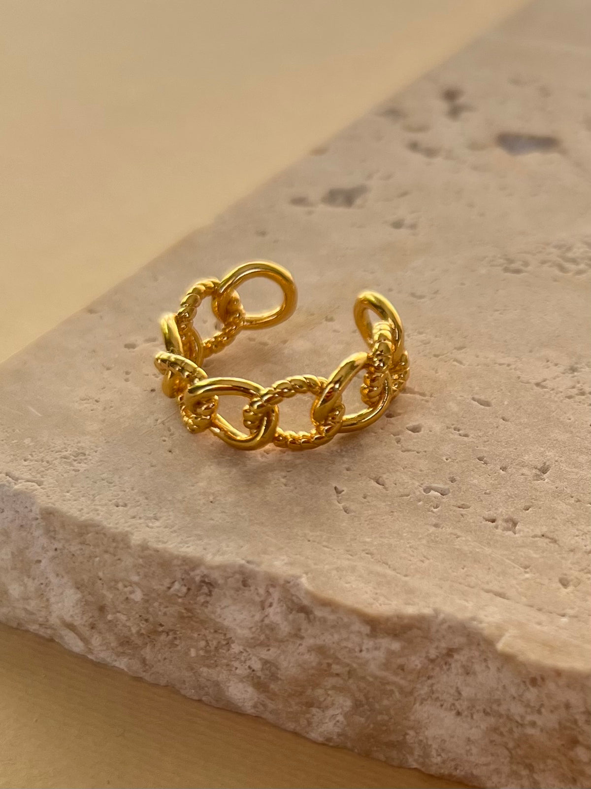 Elisa | Gold Plated Ring