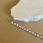 Onyx 05 | Gold Plated Bracelet