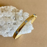 Trovina | Gold Plated Bangle