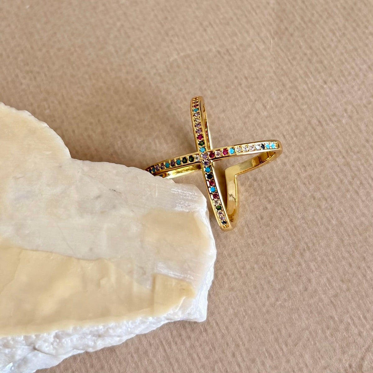 Evamira | Gold Plated Ring