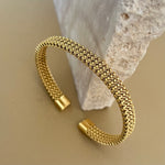 Shimmer 02 | Gold Plated Bangle
