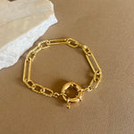Lobster | Gold Plated Bracelet