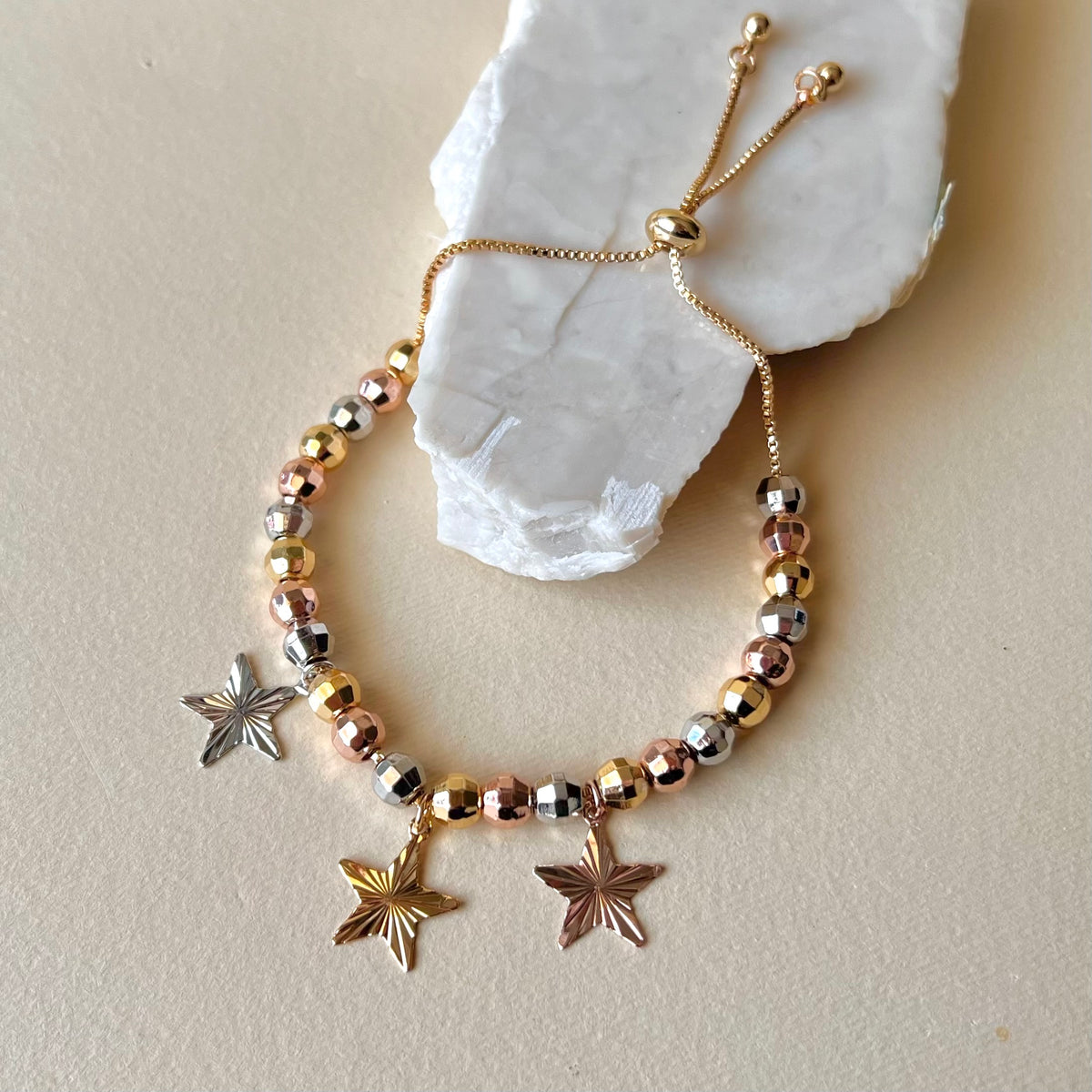 Glamour Star | 21K Gold Plated Bracelet