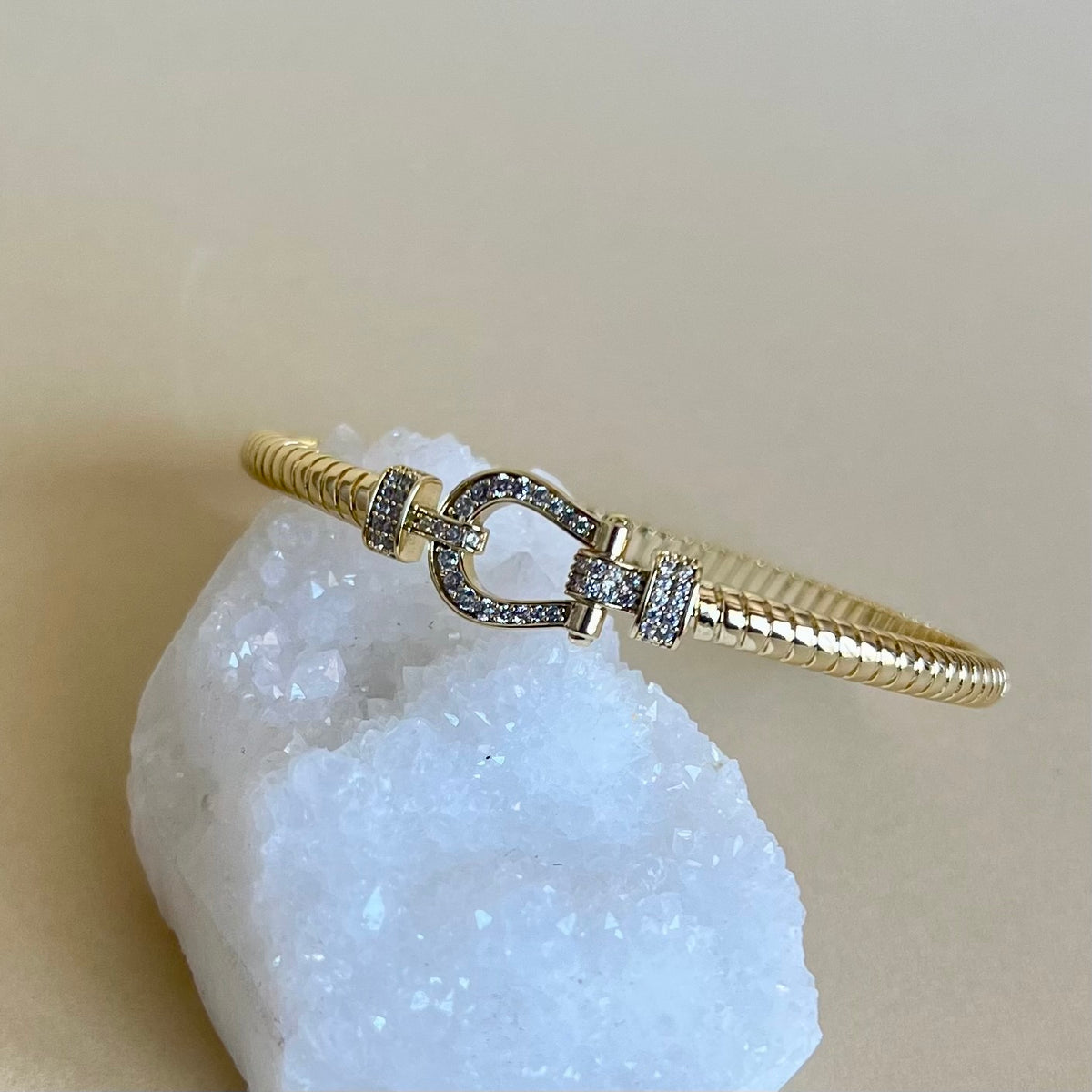 Finch 02 | Gold Plated Bangle