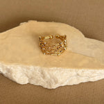 Flora 02 | Gold Plated Ring